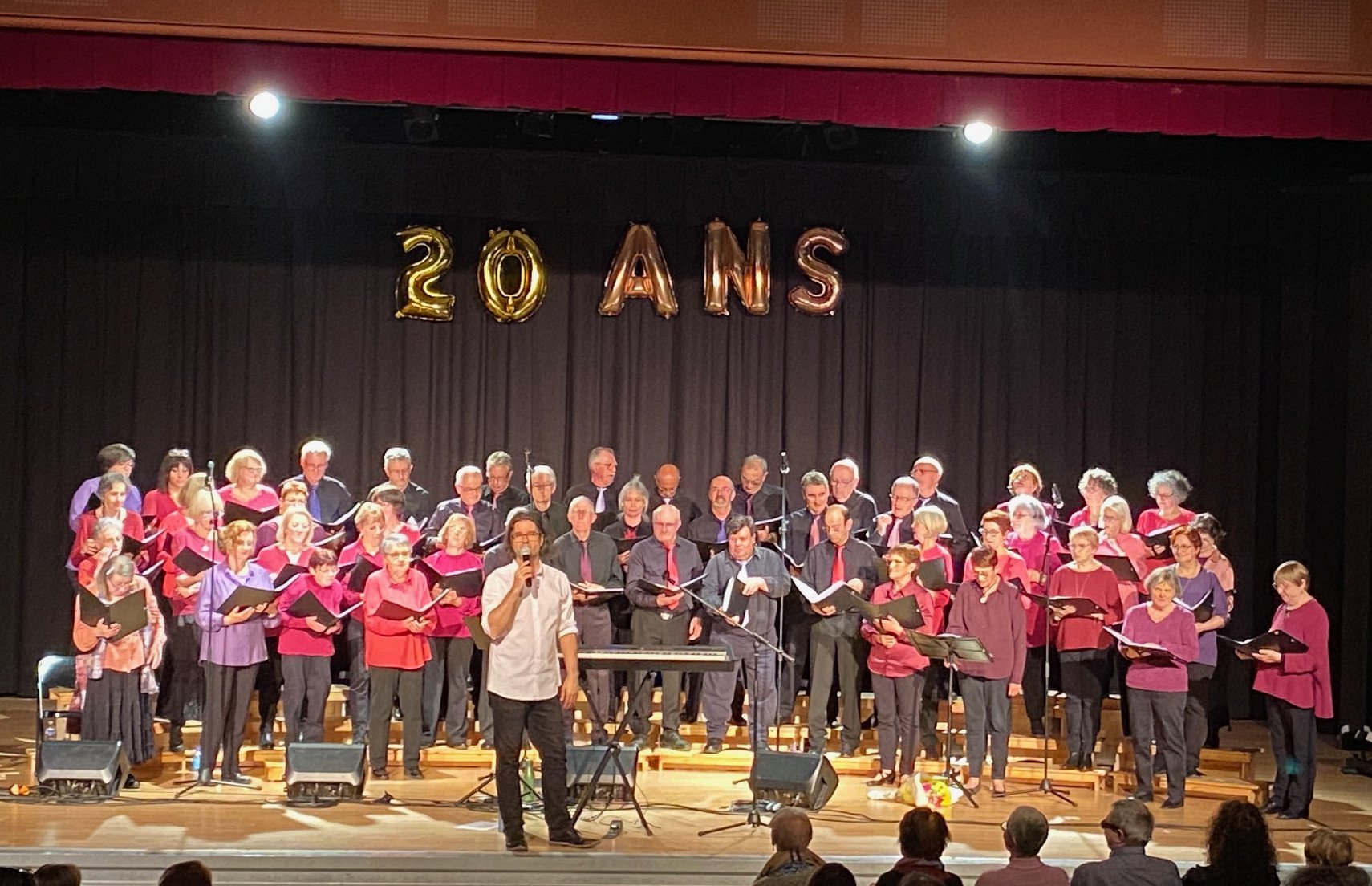 Concert chorale de Fauconnières, 20 ans